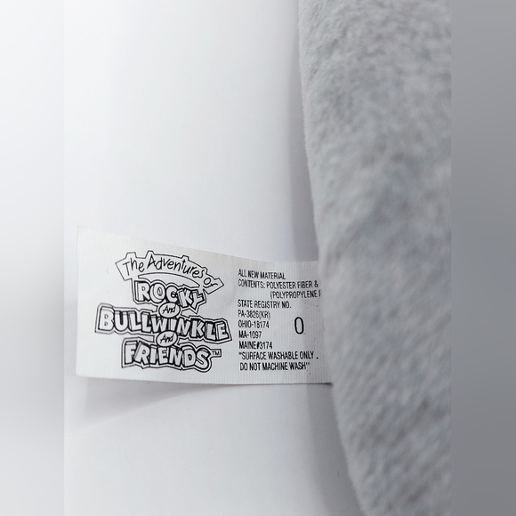 Nostalgic and Rare Vintage 1999 Stuffins Rocky‎ Bean Bag 4 x 6 Photo Holder - Picture 7 of 7